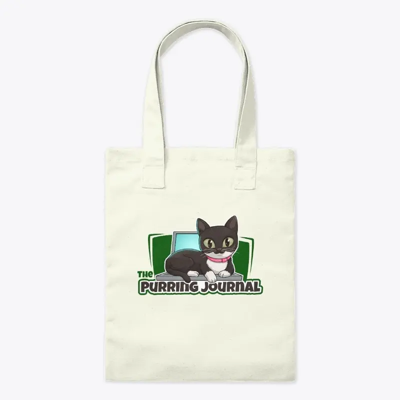 The Purring Journal Tote Bag